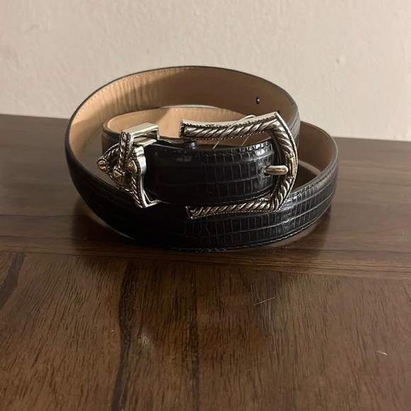 Vintage Leather Brighton Belt - Picture 1 of 4